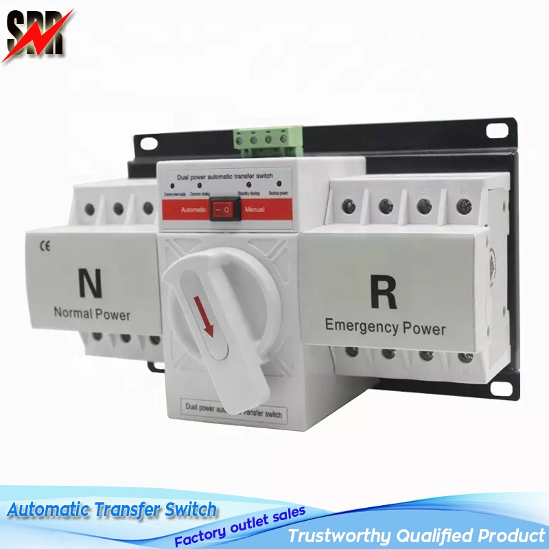 ATS 2p 3p 4p 10A-63A 230V Micro Circuit Breaker Dual Power Automatic Transfer Switch/Auto Transfer Switch