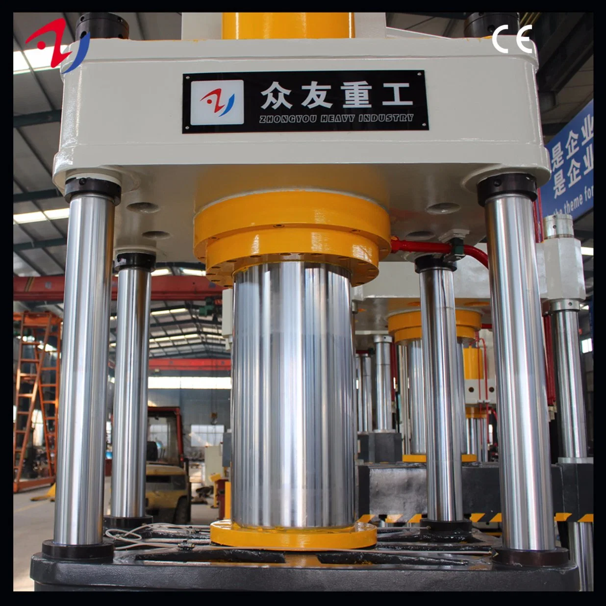 Hydraulic Embossing Press 400 Ton Servo Molding Straight Side Forming Machine