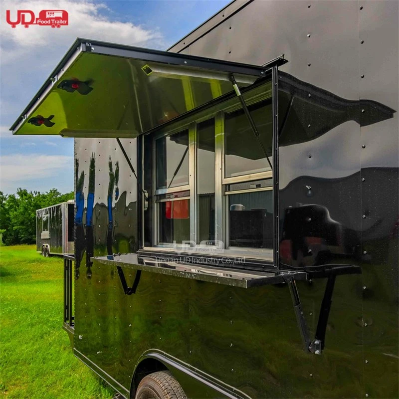 UD Mobile Kitchen Pizza concession Trailer Tacos Truck Restaurant Fast Remorque alimentaire