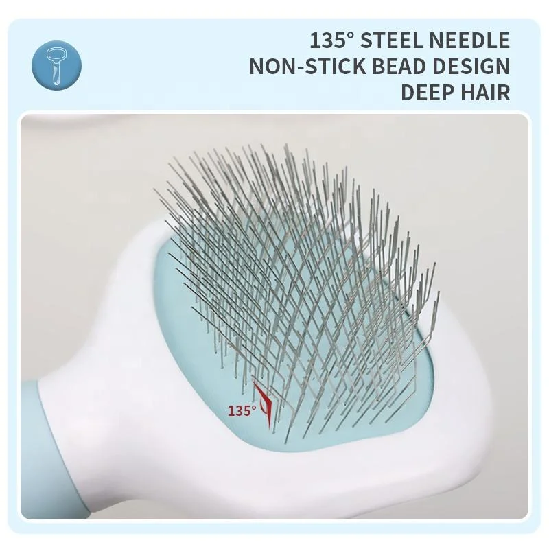 Hot Sale Anti-Knotting Hair Pin Pet Grooming Slicker Brush