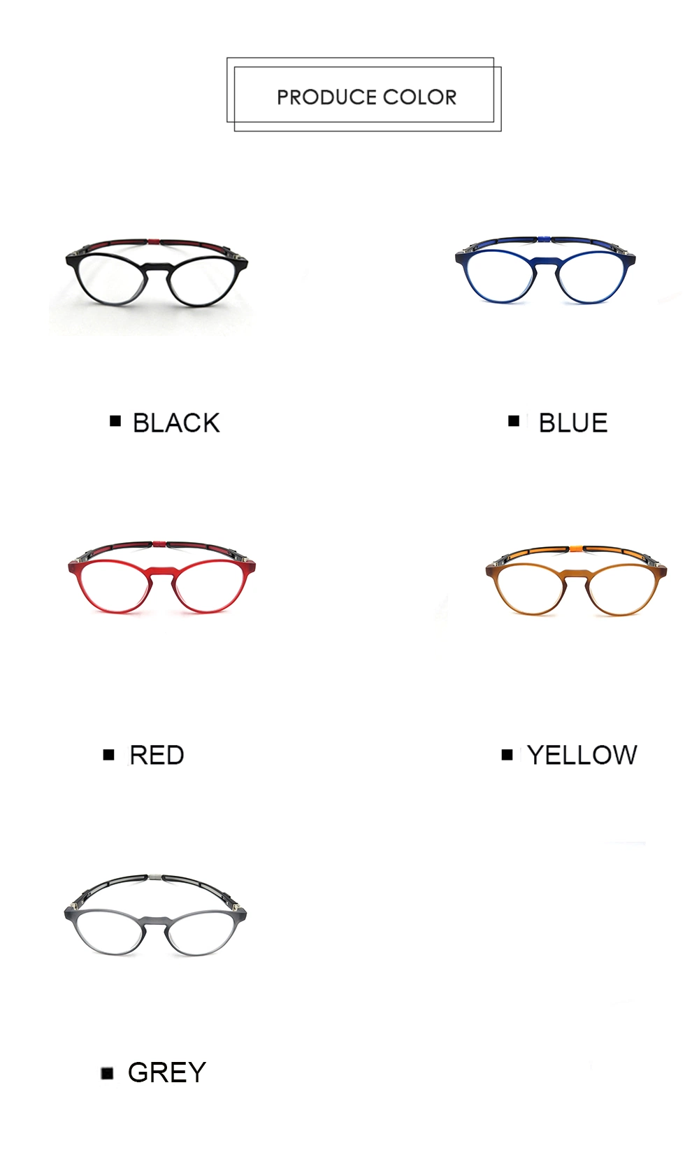 2023 Men Магнитные очки Синий свет блокирующий очки компьютер Очки женщины Presbyopic Eyewear TR Eye Glass Frame