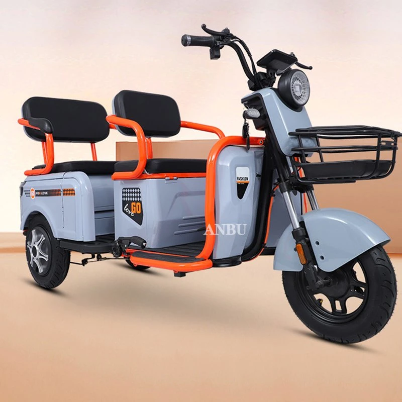 Triciclo eléctrico Scooter eléctrico cargo Bike Triciclo eléctrico para adultos Carga