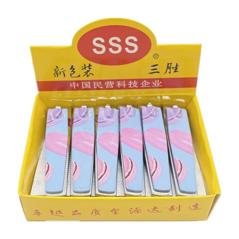 SSS ménage pratique professionnelle de la bande coupe-ongles de soins personnels coupe-ongles en acier au carbone disponible pour la vente en gros
