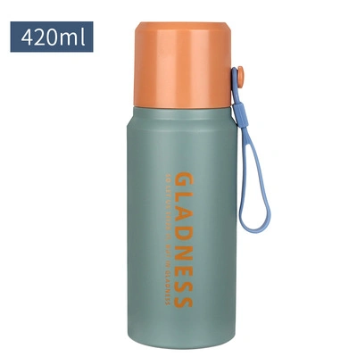 304 Stainless Steel Vacuum Flask Portable Children Water Cup Outdoor Sports Bottle Gift Printing Logo Factory Direct Supply