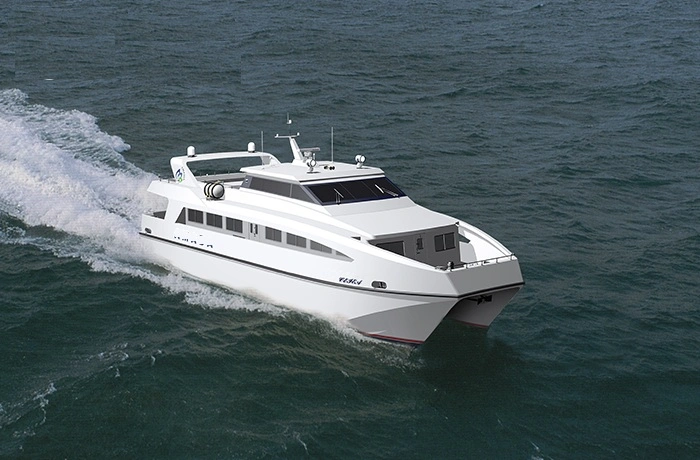 22m Aluminium 150persons Catamaran Sea Coastal Passenger Ferry Boat for Sale