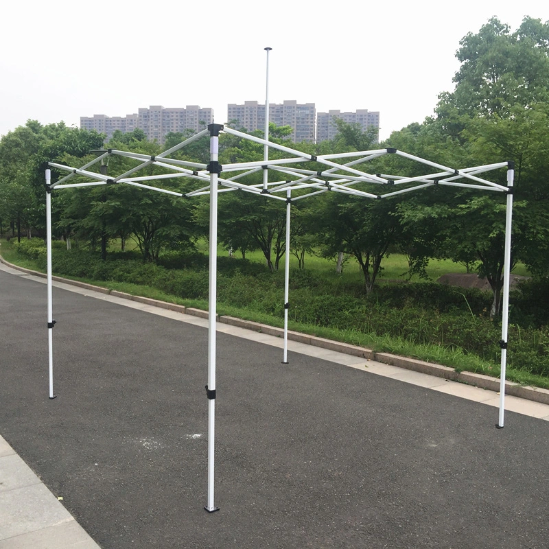 3x3m lila Outdoor Stahl Pop Up Zelt Klappzelt