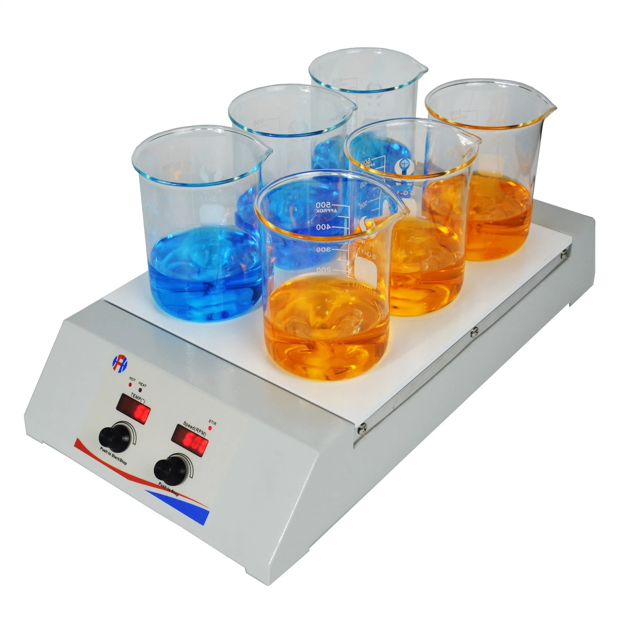 Hfh Hsha-6D Practical Laboratory Multi Surface Heating Plate Magnetic Stirrer Instrument