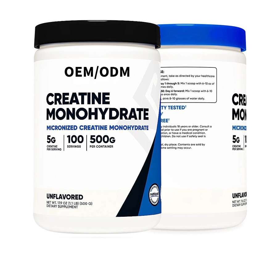 Customize Sports Nutrition Supplements Muscle Amino Acid 200 Meshes Micronized Creatine Monohydrate