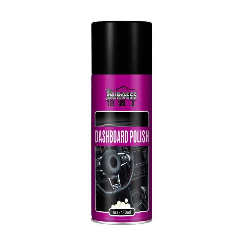 Burgess Dashboard Polish Aerosol Spray Painting Car Wax Wash Car Care Spray