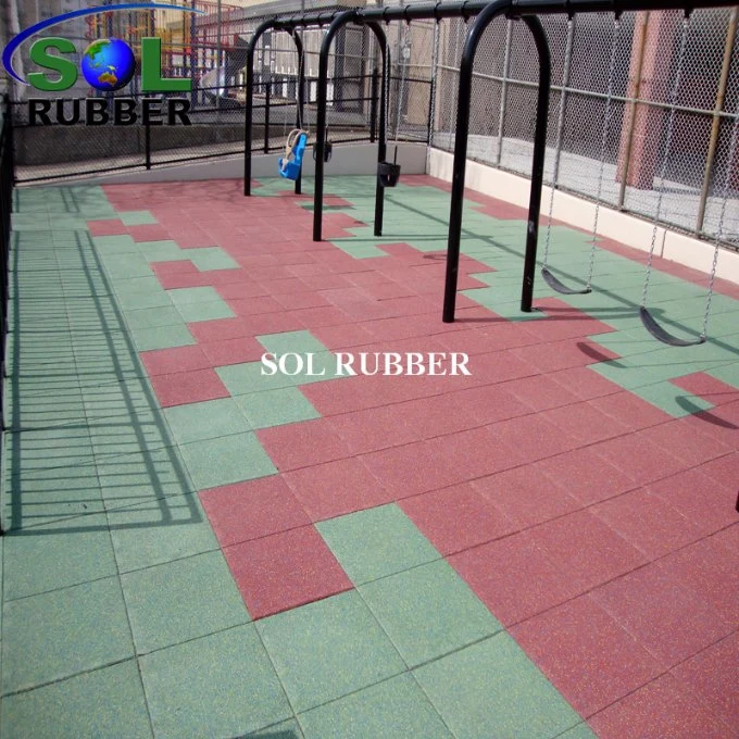 Sol Rubber China Manufacturer Heavy Duty 25mm/50mm Safety Rubber Floor Mat