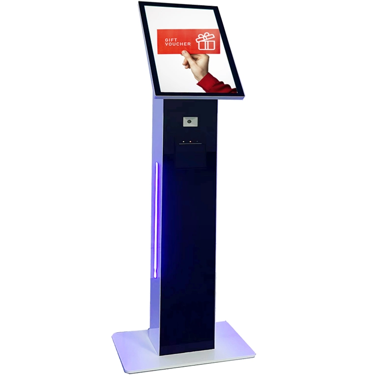 Netoptouch Capacitive Touch pago sin efectivo Kiosk de ventas electrónicas Kioskos