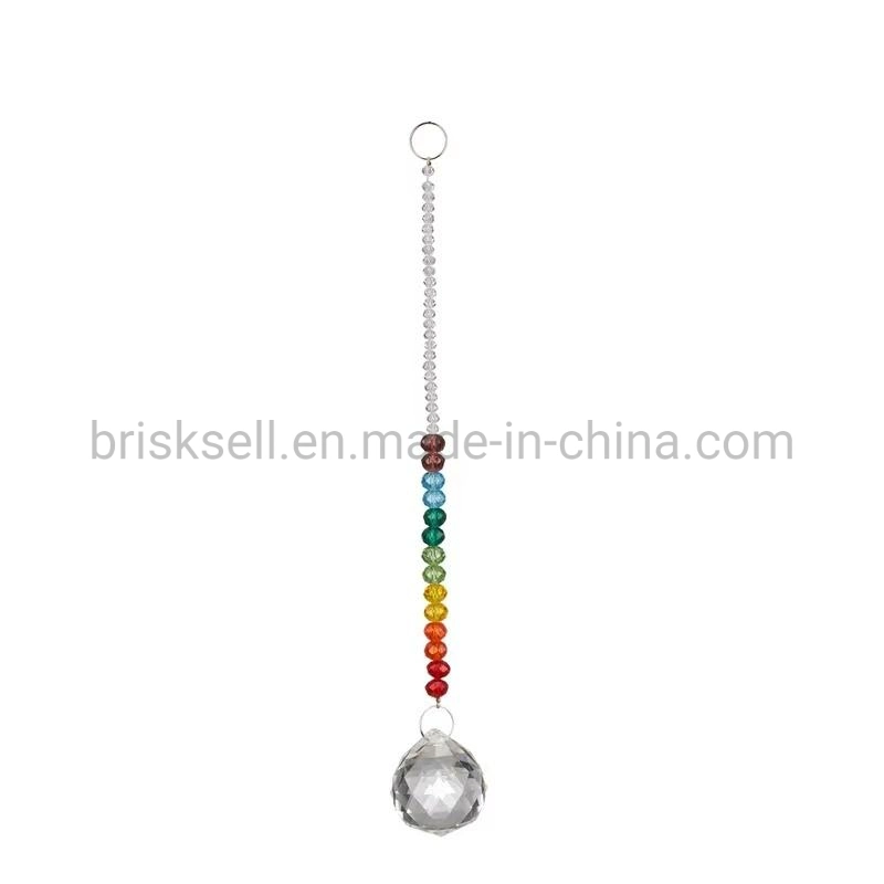 La pendaison avec des tranches d'Agate Crystal Sun Catcher pour la décoration pendentif cristal