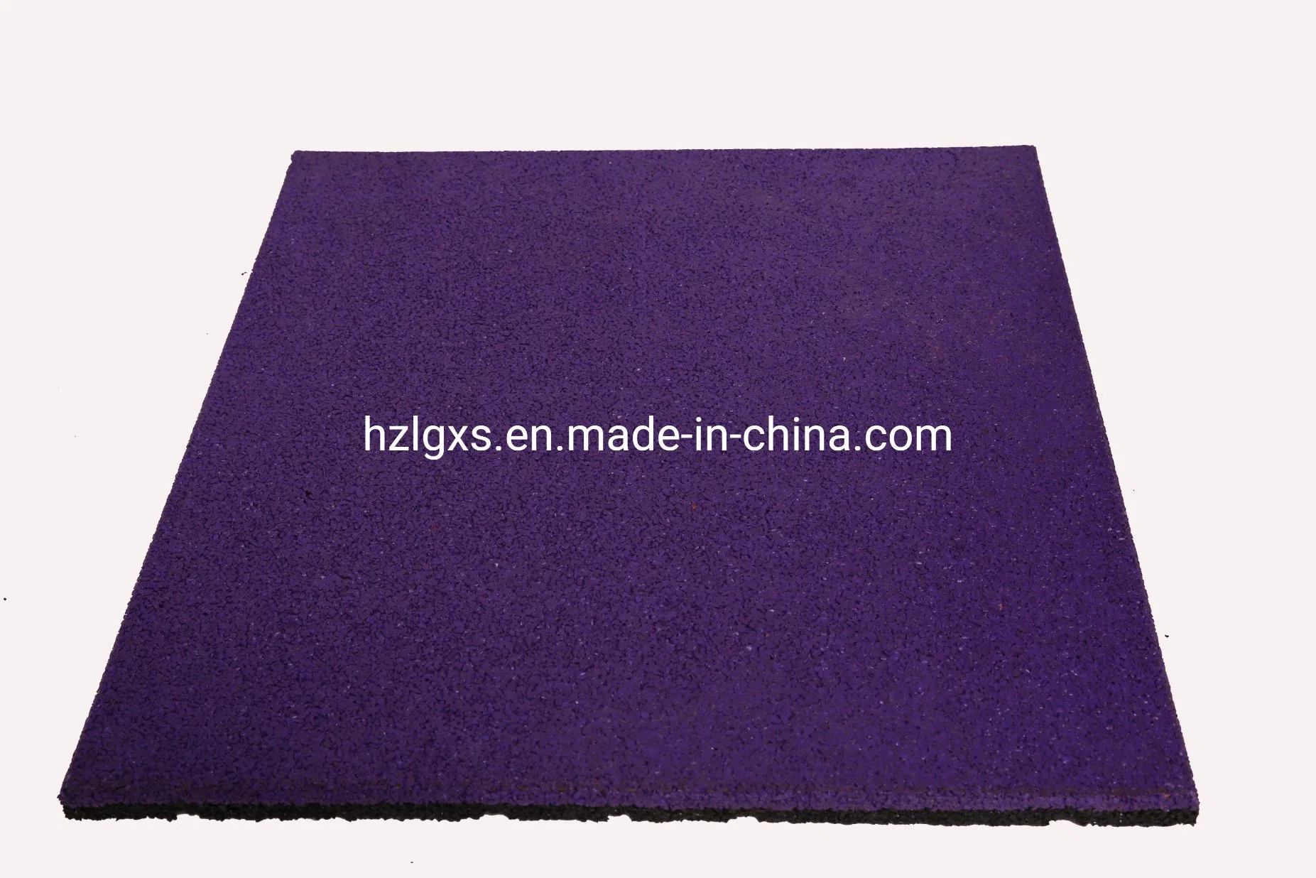 Safety Shock Absorption Noise Reduction Rubber Floor Tile Indoor Environmentally Friendly Non Toxic Gym Rubber Floor Mat