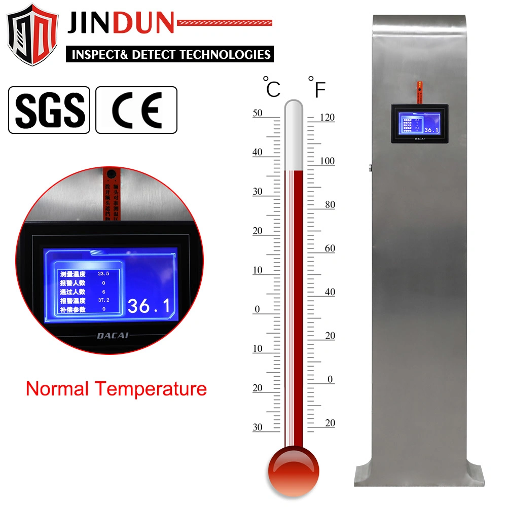 Non Touch Infrared Thermometer Body Temperature Detect Door