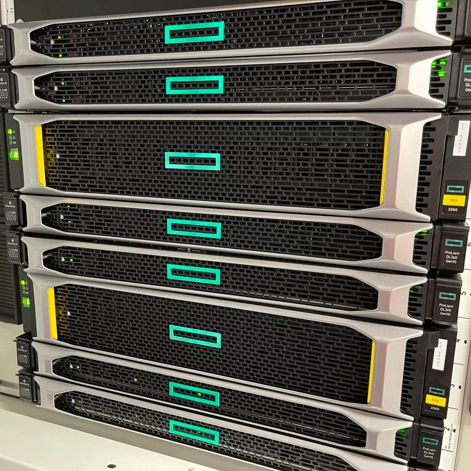 Hpe Msa 2060 16Gb Fibre Channel Lff de armazenamento - 24 X HD suportada 2 x 12GB/s controlador SAS