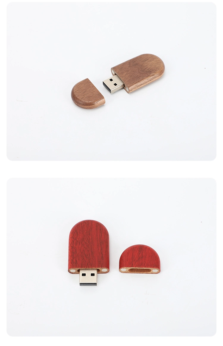 Mulberry Wooden USB with Box Memory Stick for Wedding Gift Popular