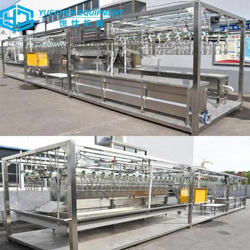 200-1000bph Intelligent Compact Chicken Slaughtering Equipment Line Broiler Meat Processing Machine