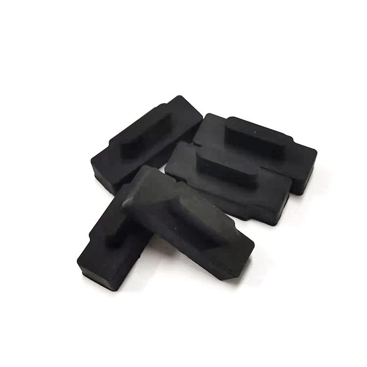 Custom Mold Heat Resistant Silicone Rubber Plug Stopper Black