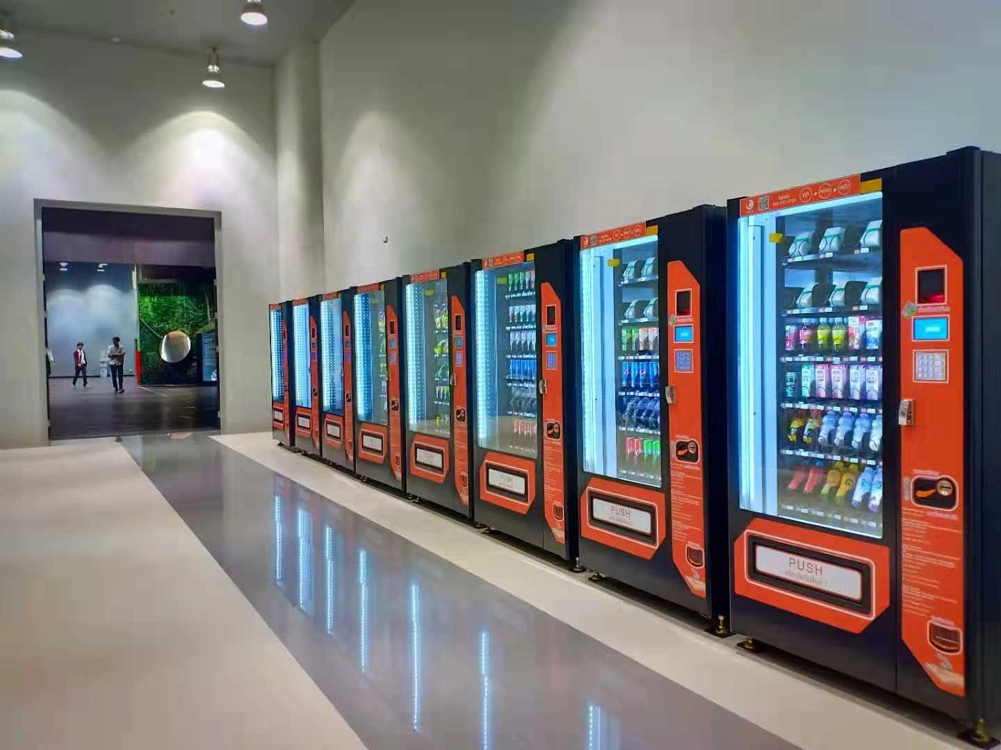Automatic Cold Healthy Food Combo Vending Machines, Snack Food Drink Vending Machine