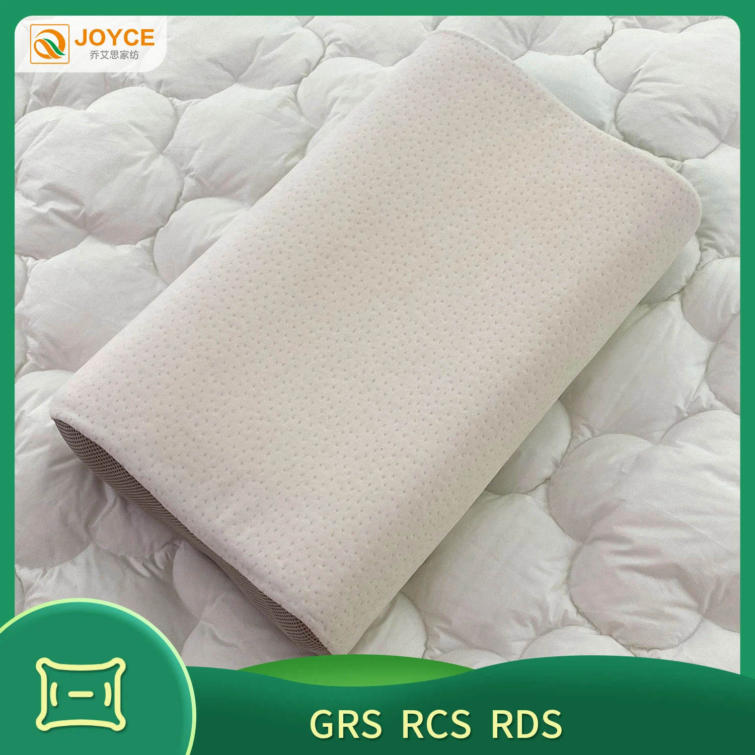 Winter Warm Contour Velvet Cover with Jacquard Pillow for Good Sleep