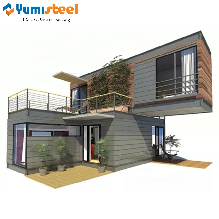 Conjunto rápido incêndio/Água/Soud Resistência painel sanduíche contentor Casa Modular