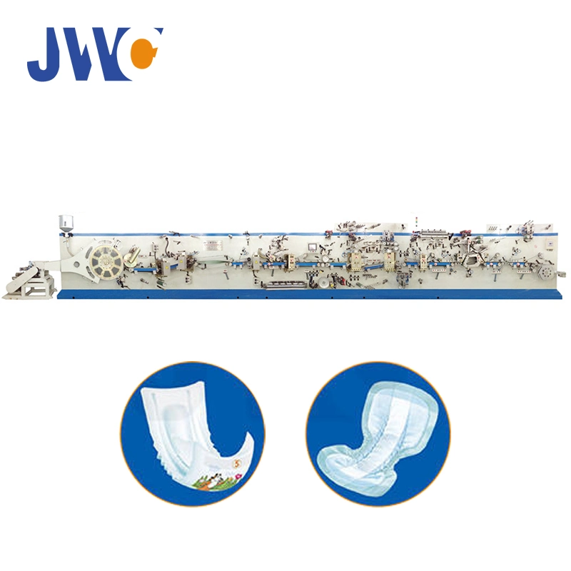 Disponible película transparente Premium JWC para hacer pañales de bebé máquina Línea de producción