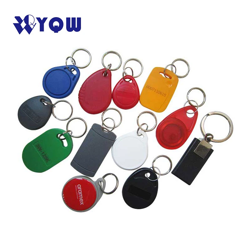 125kHz Lf Rewritable T5577 RFID Plastic Keyfob / Em4305 RFID Keytags