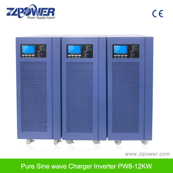 Single Phase Grid Tie DC to AC Solar Wind Power Supply Inverter Digital DSP Inverter with Dual Multiple Sockets Power Inverter