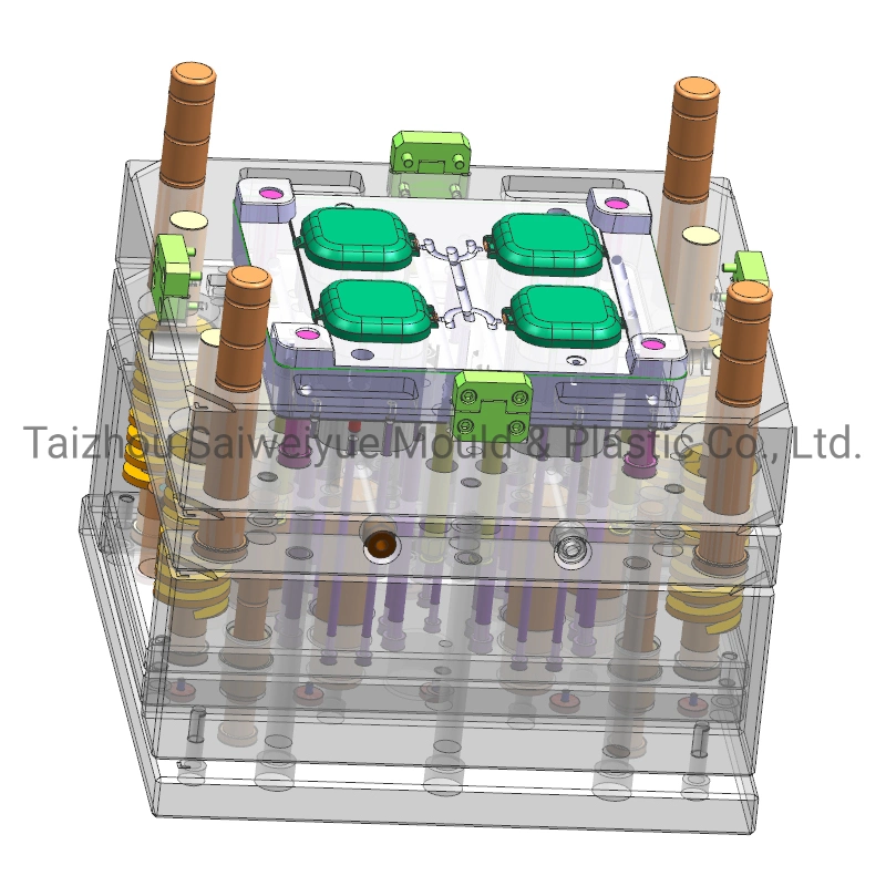 Medicine One Week Morning Night Easy-Taking Plastic Pill Boxes Injection Mould