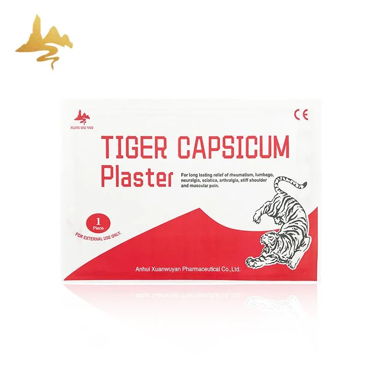 China Manufacturer Cotton Fabric Pain Relief Capsicum Tiger Balm Plaster