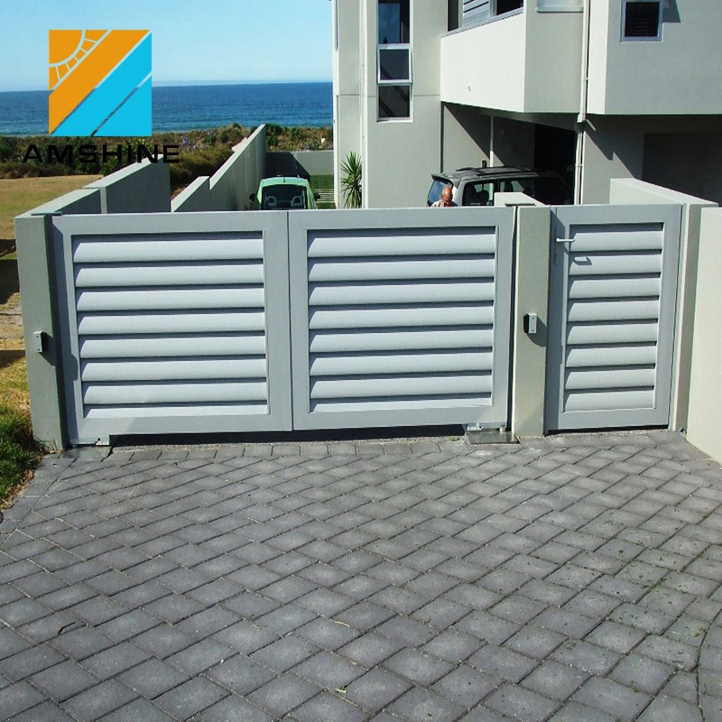 Automatic Latest Designs Aluminium CNC Laser Cutting Single Double Swing Sliding Gates Driveway Gate