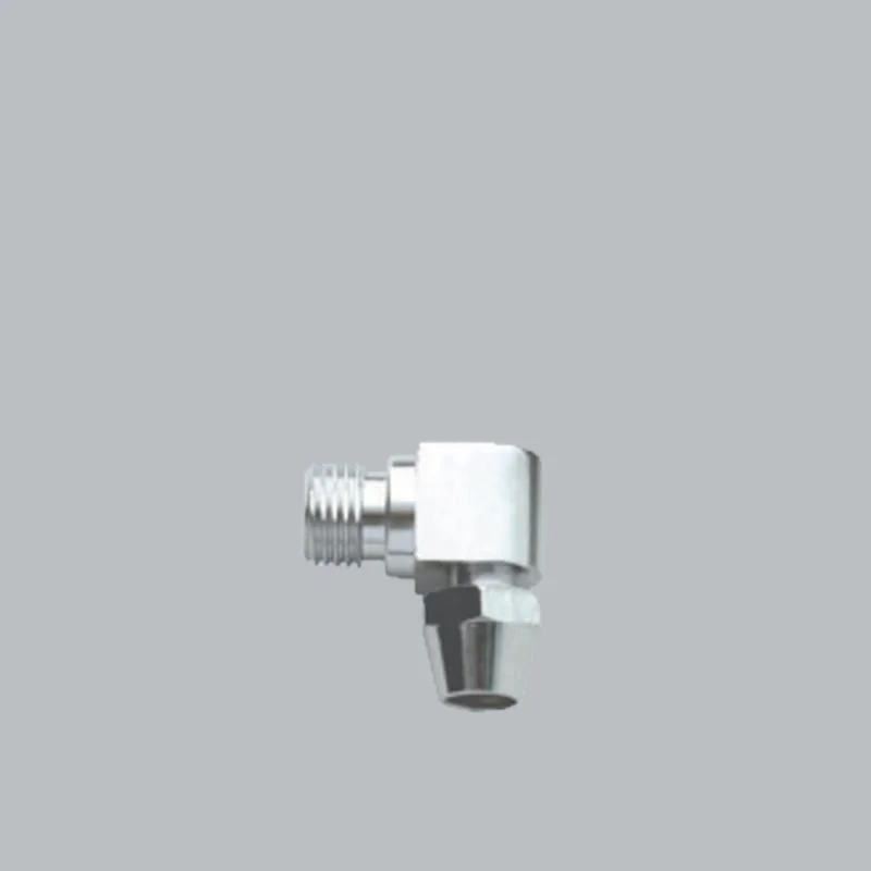 Rosqueie o conversor de conexão de tubo 1/2 a 3/8 polegada de suprimento de água Adaptador da válvula de batente de ângulo para Osmose inversa