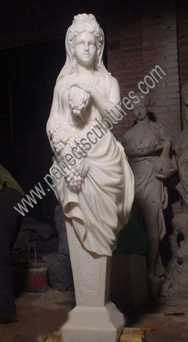Escultura de piedra tallado con mármol, piedra caliza de arenisca granito (SY-X1035)