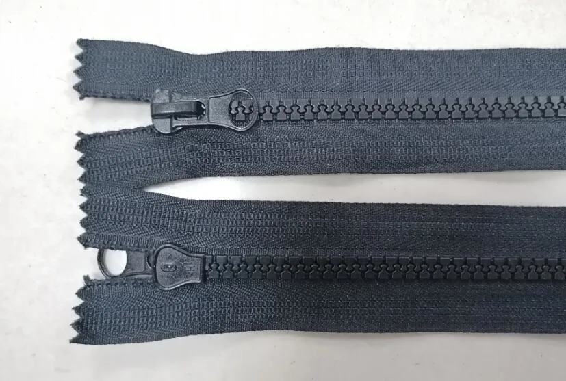 5 Delrin plástico Zipper cerrado extremo con Auto Lock Slider