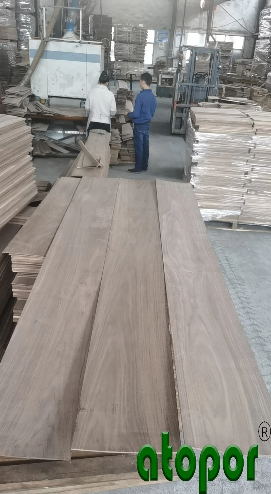 Bois sciés lamelles sur 7 couches contreplaqué pour Engineered Wood Flooring Parquet