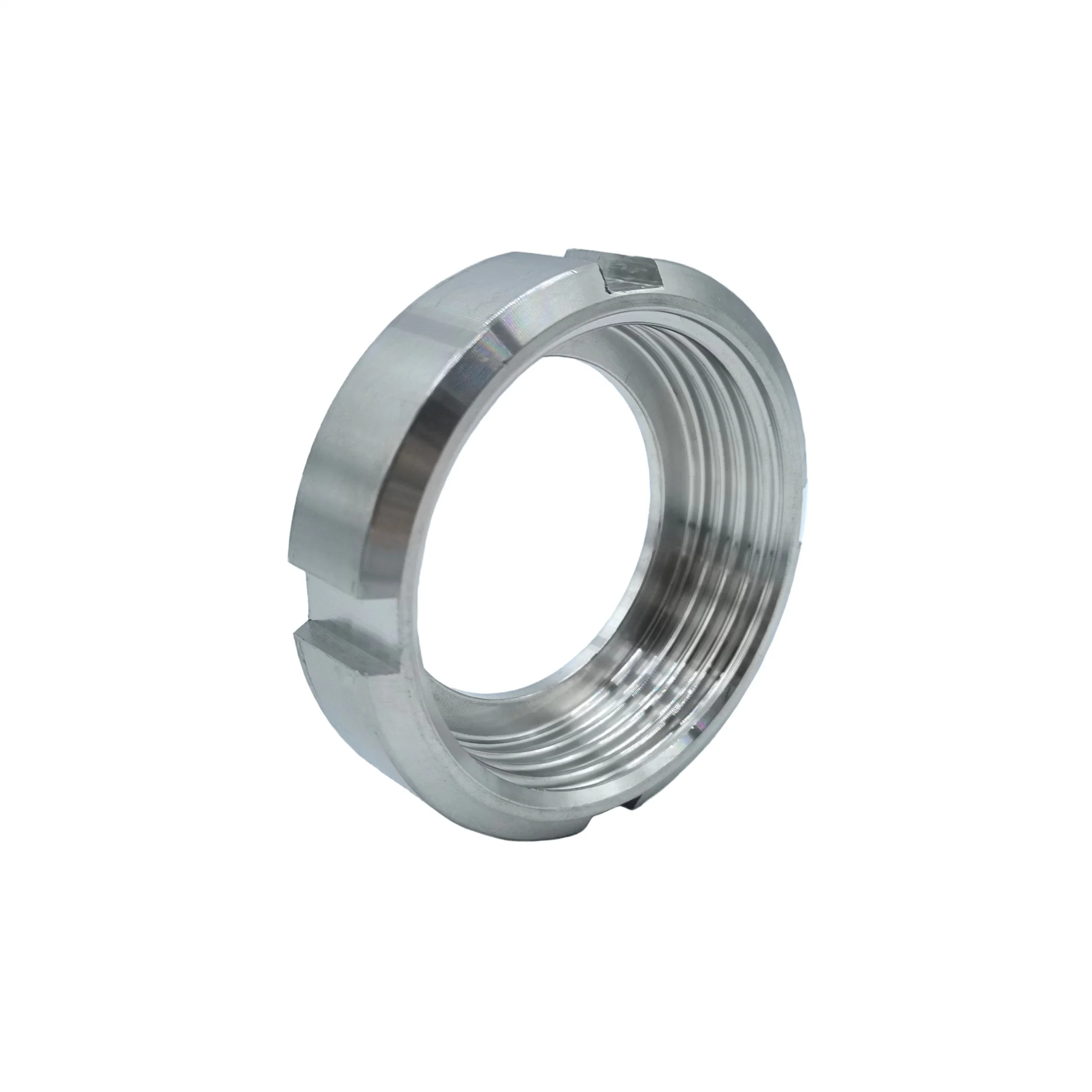 SMS Fitting Nut Food Grade Sanitary Coupling for Fluid Safety Transfer