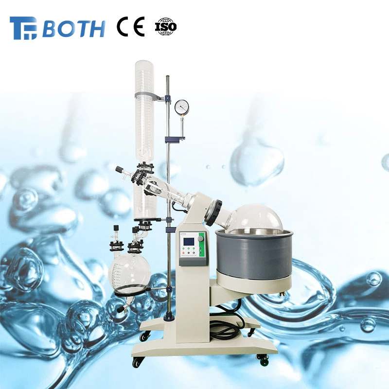 China Factory Price 10L-50L Laboratory Chemical Vacuum Rotary Evaporator Equipment with Chiller and Vacuum Pump
