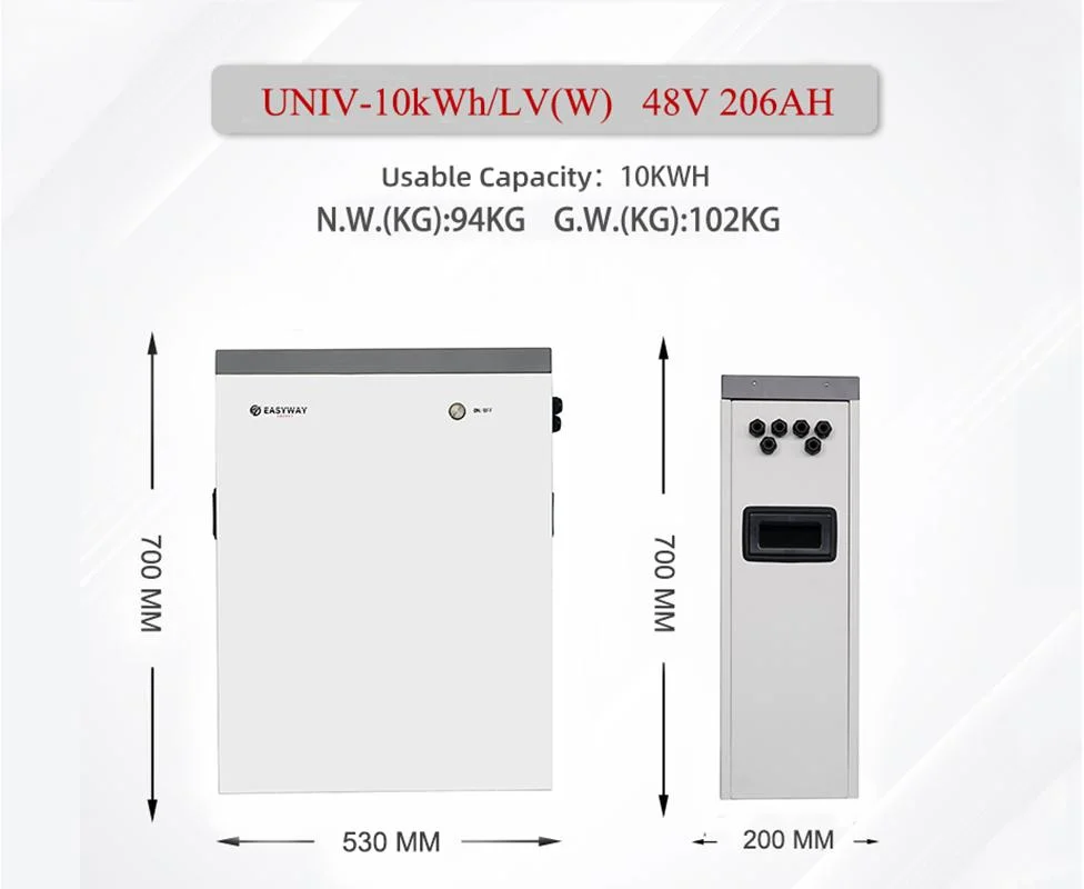 طاقة Eway للبطارية المنزلية 51.2 فولت 10kwh تخزين الحائط العبوة