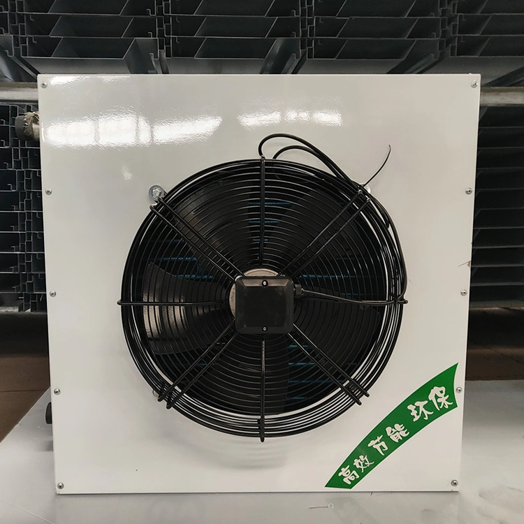 Ventilateur électrique de serre de l'eau industrielle l'eau chaude de l'eau de chauffage de l'air du ventilateur de chauffage à air de l'eau chaude du chauffage de la volaille