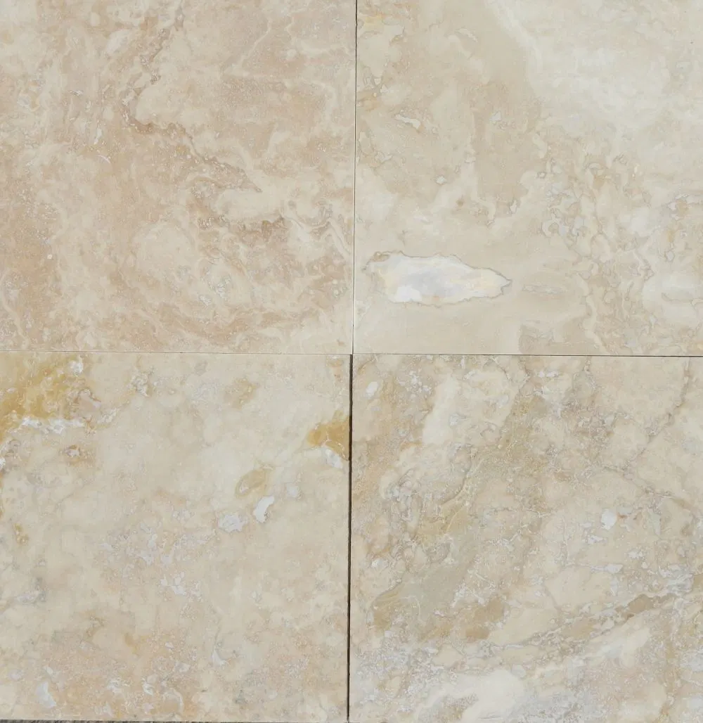 China Natural Hot Light Beige Travertine, Travertine Floor Tile