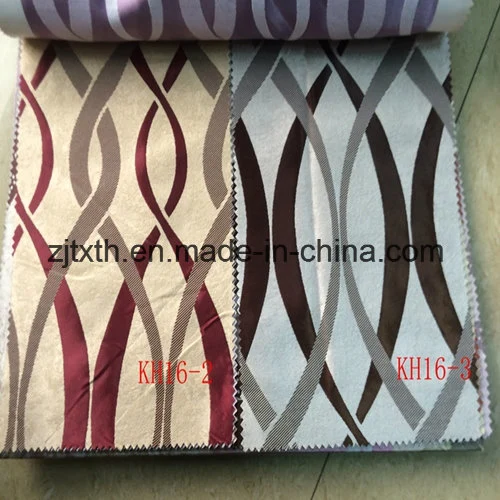 Tissé de polyester Tissu jacquard rideau ou matelas