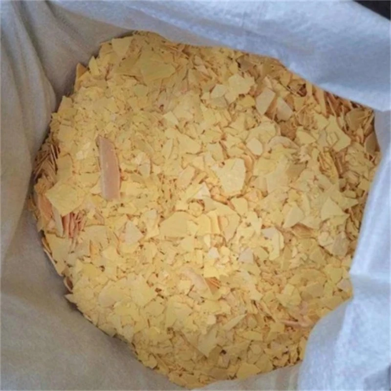 Sulfuro Sódico de grado industrial para el tratamiento de aguas residuales con un 60% y el alcaloide inhibidor de corrosión estándar nacional (1313-82-2)