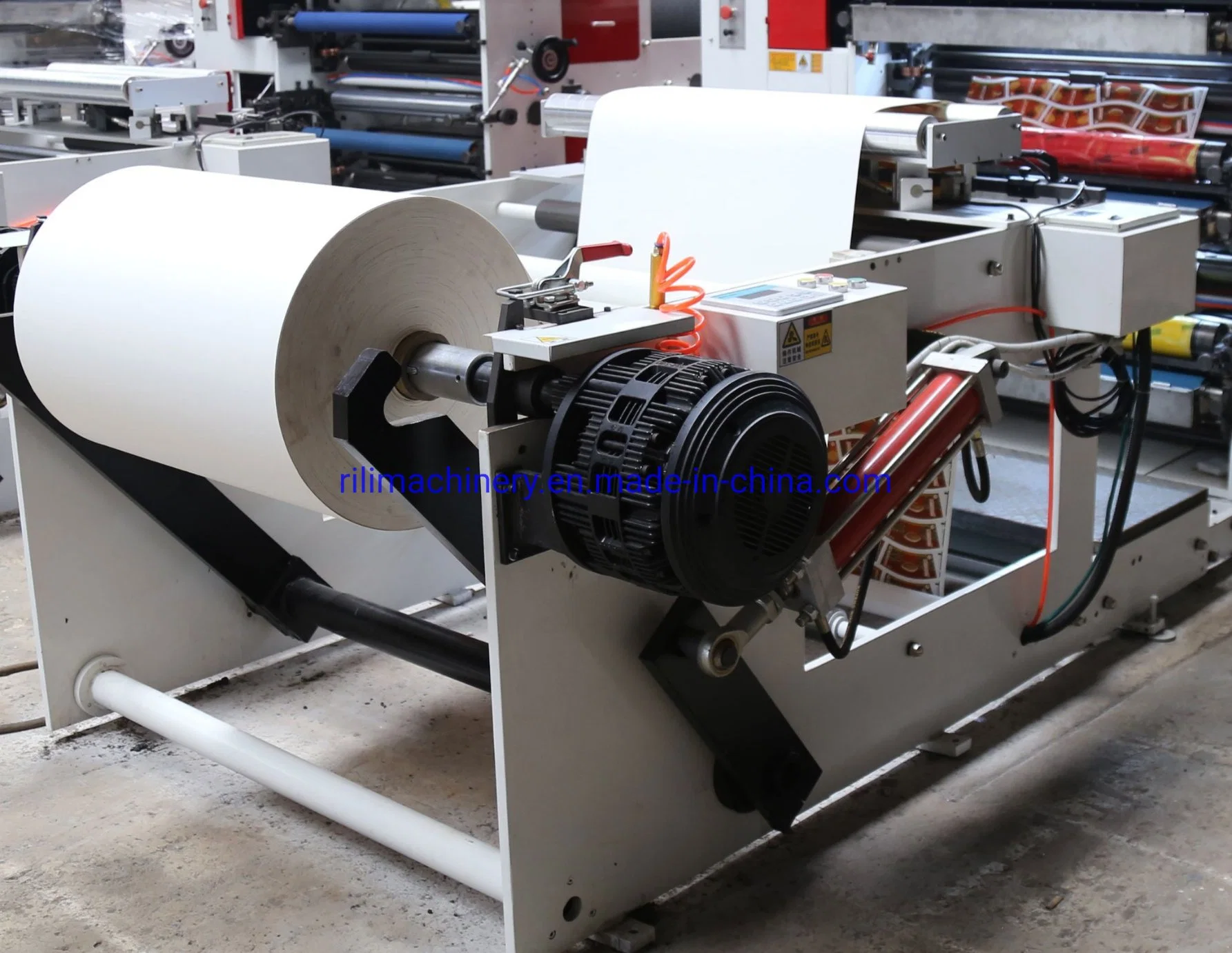 Manufacturer of Automatic Label Flexo Printing Machine with Lamination Station