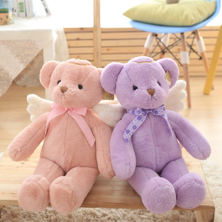 Charming Small Size Angel Bear Plush Stuffed Toys Gifts for Children