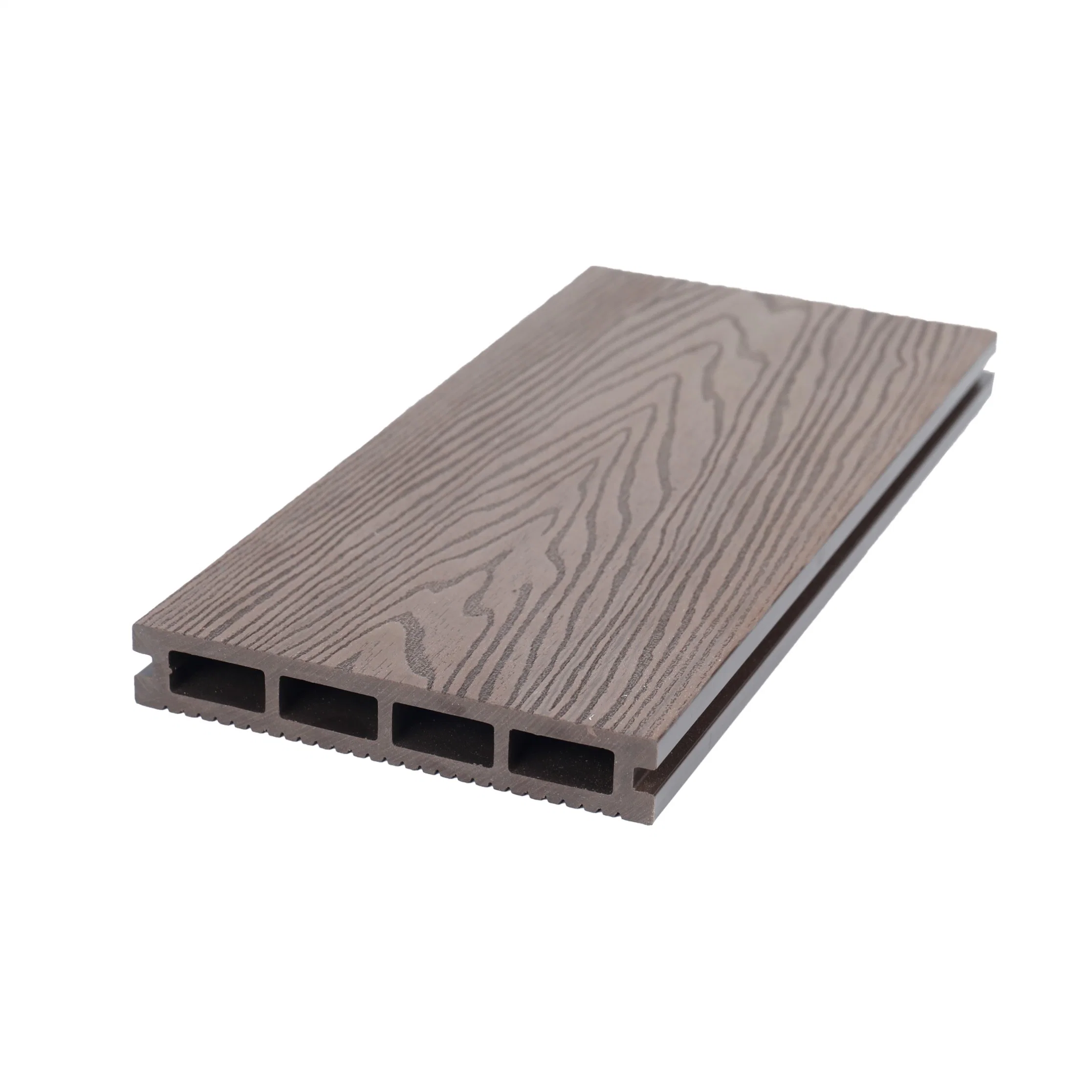 Groove Ecotechwood exterior/caja de cartón Pallet /OEM, suelos de madera compuesto de plástico personalizada WPC