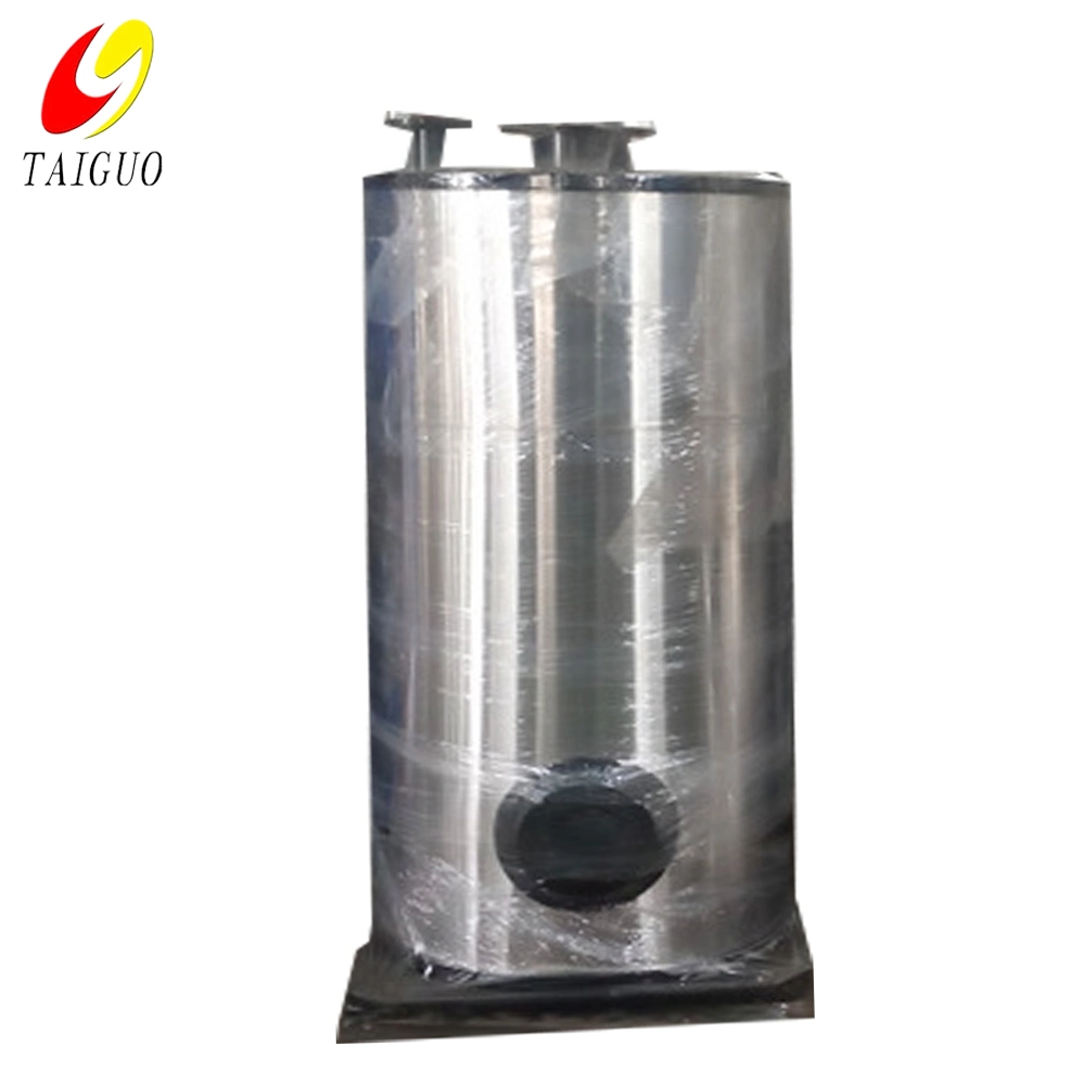 Vertical Three Return Structure Gas Steam Boiler 0.7 MPa