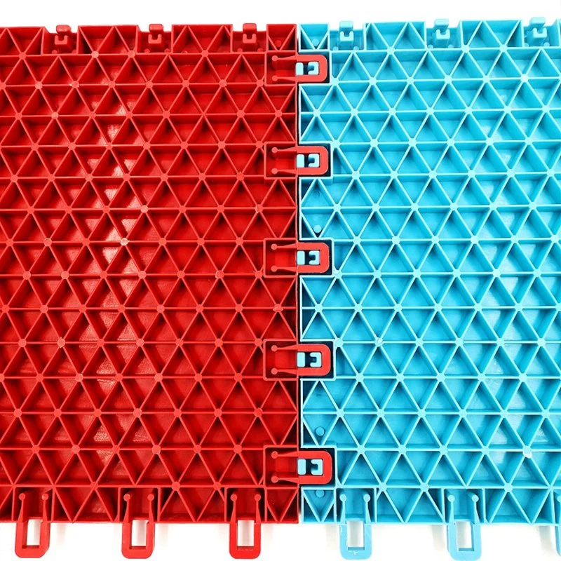 Hochwertige Interlocking Sportplatz Indoor Fußballfeld Bodenbeläge für Verkauf