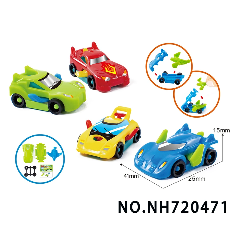 Promotional Gift Small Assemble Toy Car Racing Car Puzzle