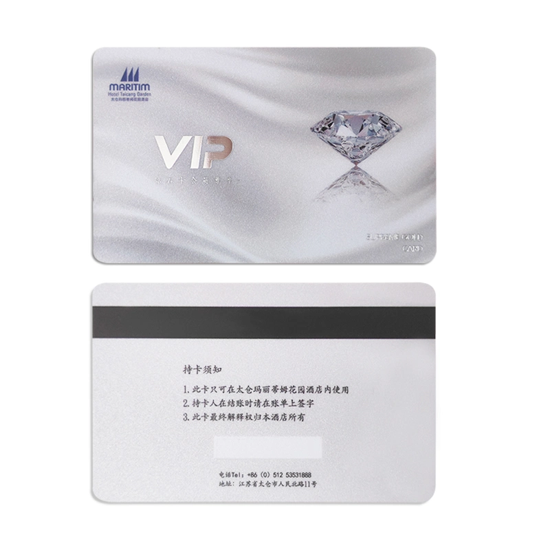 Hologram Laser Logo Anti Fake PVC/ Pet Magnetic Strip Card