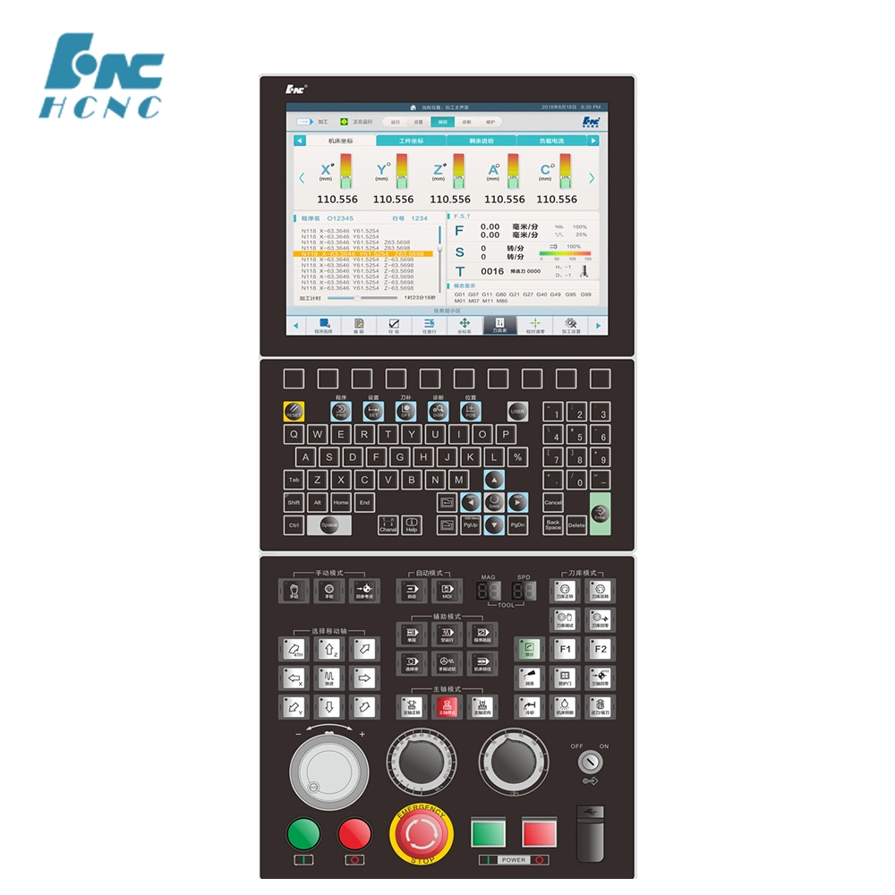 Vente chaude Chine Hnc 2 Axes CNC Contrôleur avec ISO 9001: 2008 Hnc-8